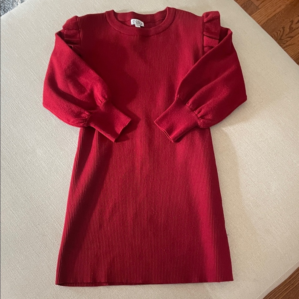 Red Kids Dress Size 10